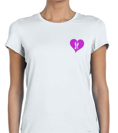 SalsaFever hearth purple - T-shirt